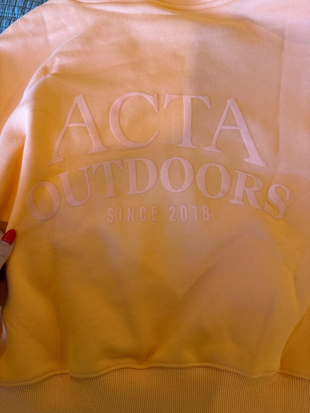 ACTA Set Peach Utility Zip Jacket and biker shorts - Picture 10 of 11